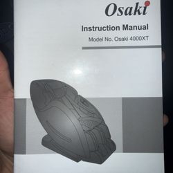 Osaki 4000XT Massage Chair