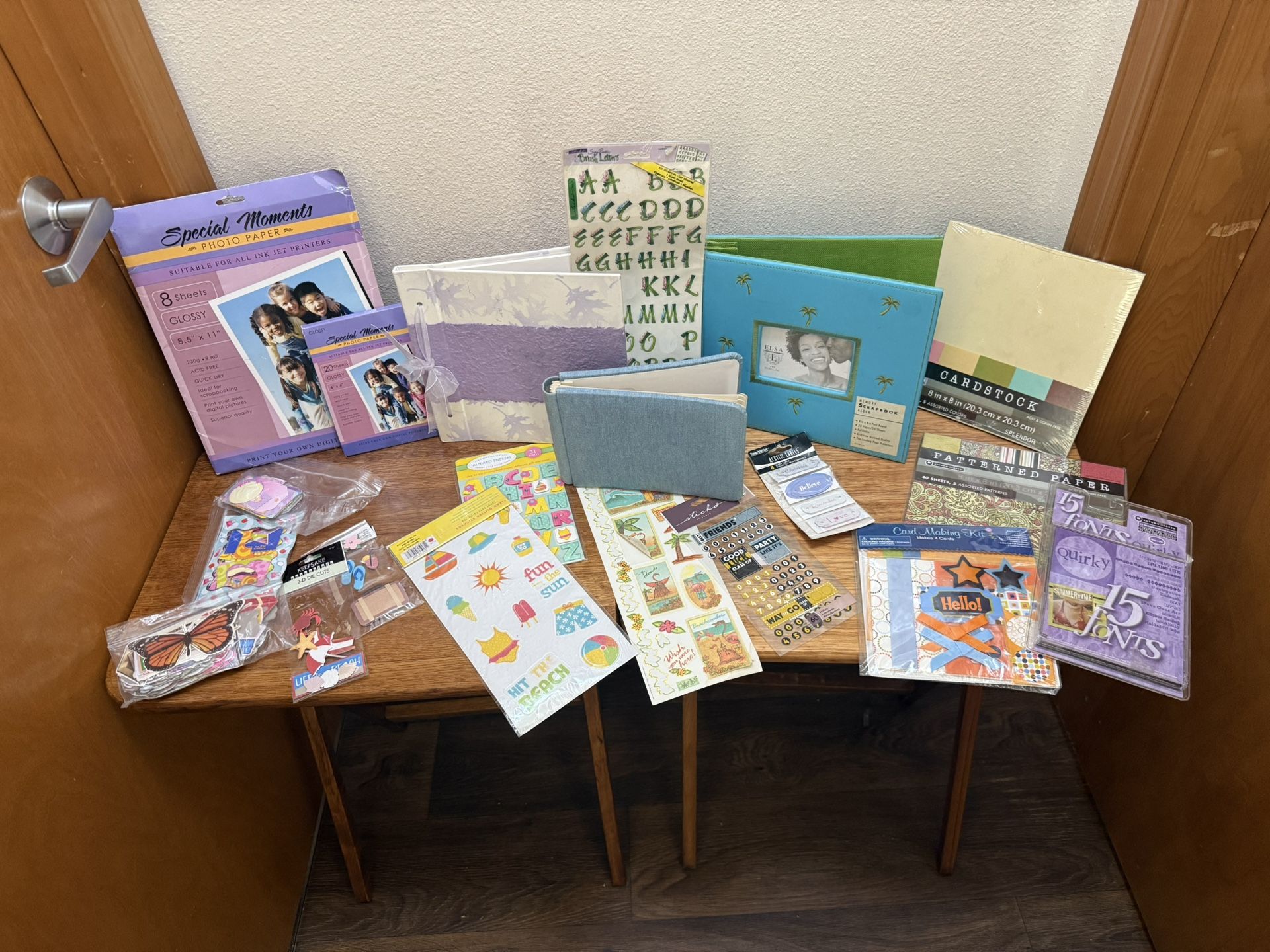 Huge Scrapbooking Materials Set!