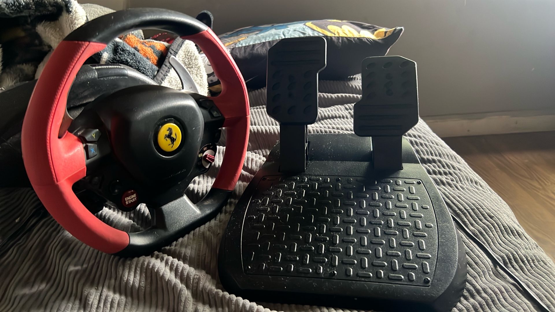 Thrustmaster Ferrari 458 Spider Racing Wheel and Pedals set
