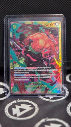 Roronoa Zoro OP06-118 SEC - One Piece TCG - English Card Near-Mint Secret Rare