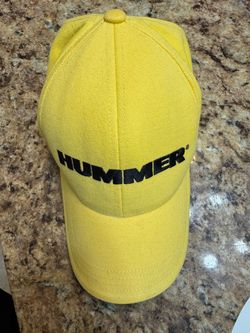 Hummer yellow H2 fitted cap
