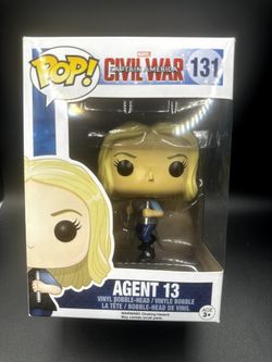 Funko Pop! Agent 13 Captain America Civil War Vinyl Bobblehead 131