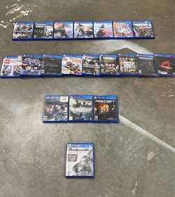 PS4 Games (Prices in the Description)
