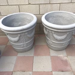New Flower Pots Made Out Of Cement Perfect Gift For Any Occasion 