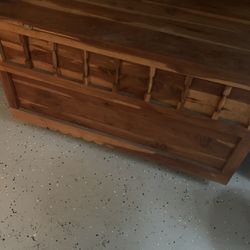 Large Handmade Cedar Chest