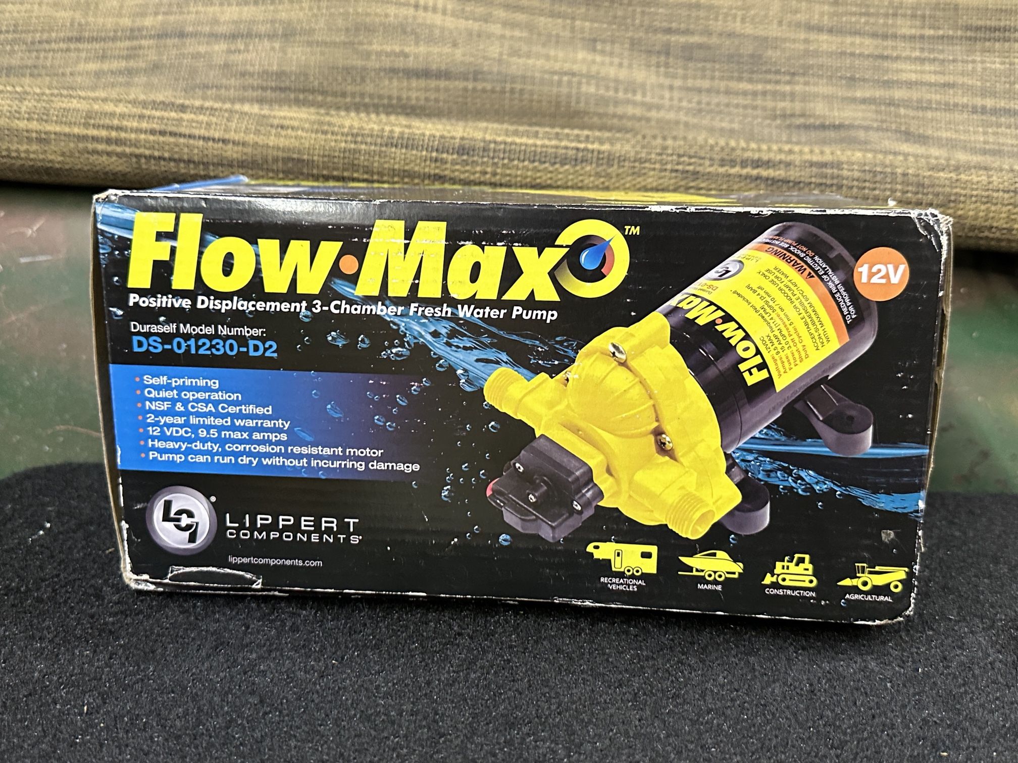 Flow-Max RV Fresh Water Pump