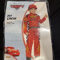 Lightning Mc Queen Pit Crew Costume