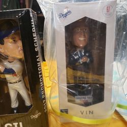 Vin Scull And Gil Hodges Bobblehead
