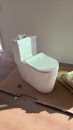 Efficient dual flush toilet