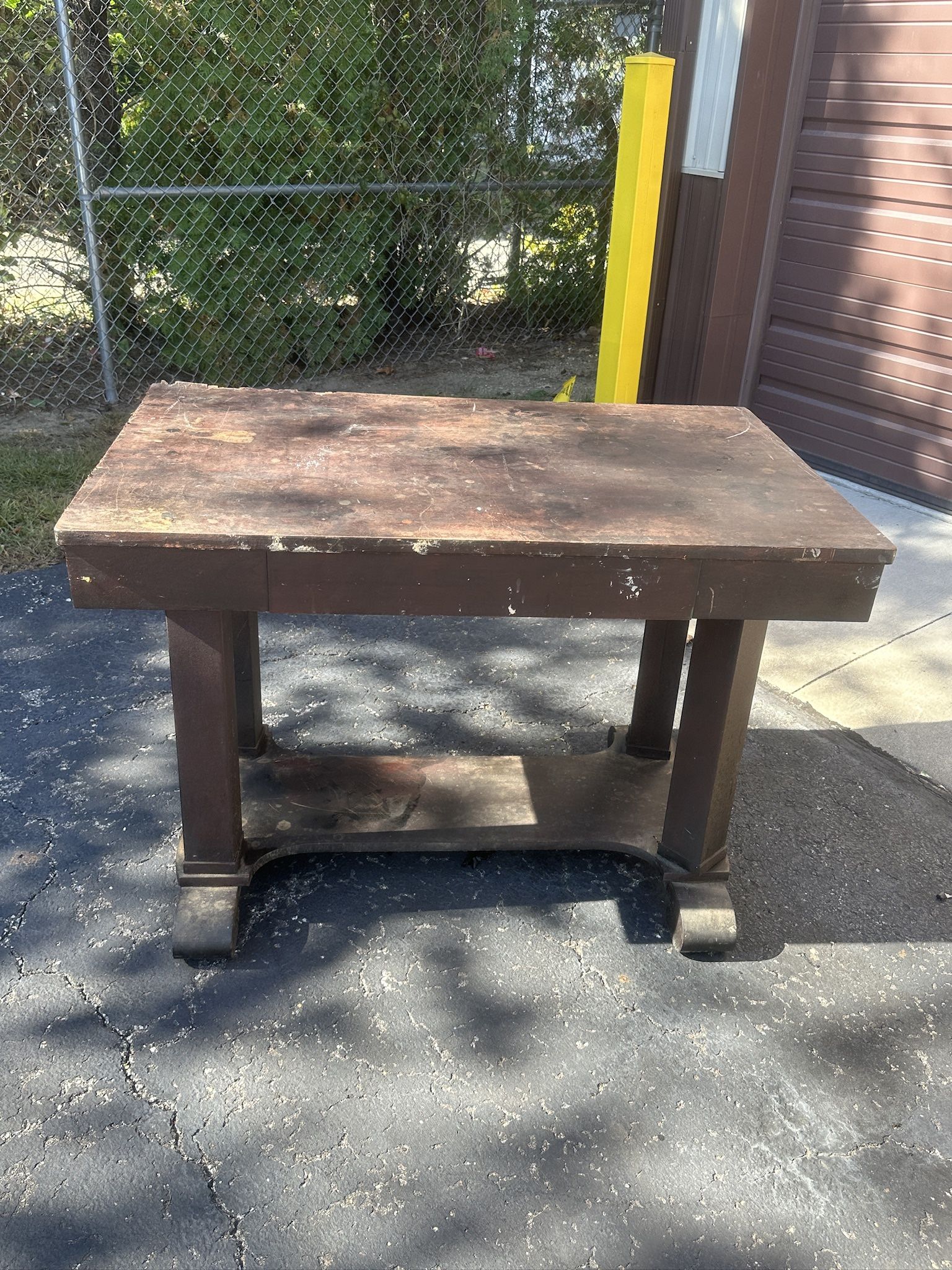 Library Table Vintage Table