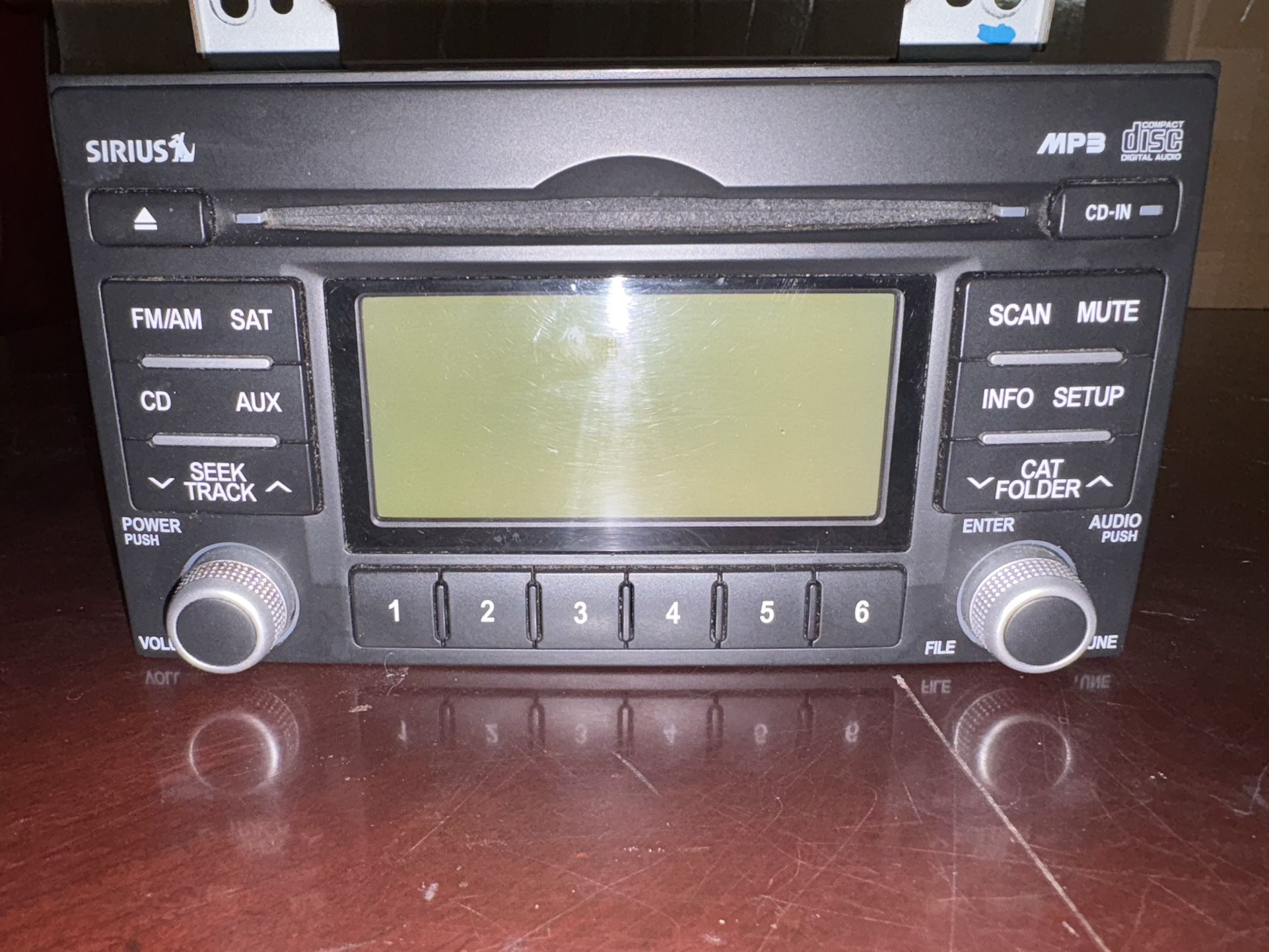 Sirius Car Stereo System