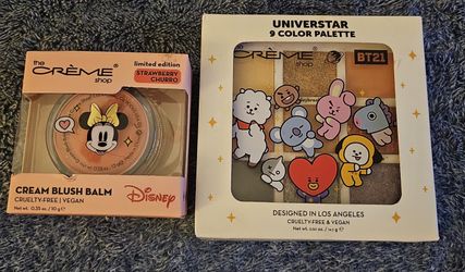 Cremè Makeup eyeshadow and cream blush New