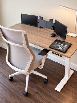 standing desk and chair combo