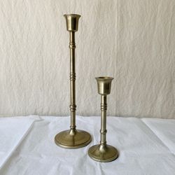 Studio McGee Threshold Brass Candle Holders 