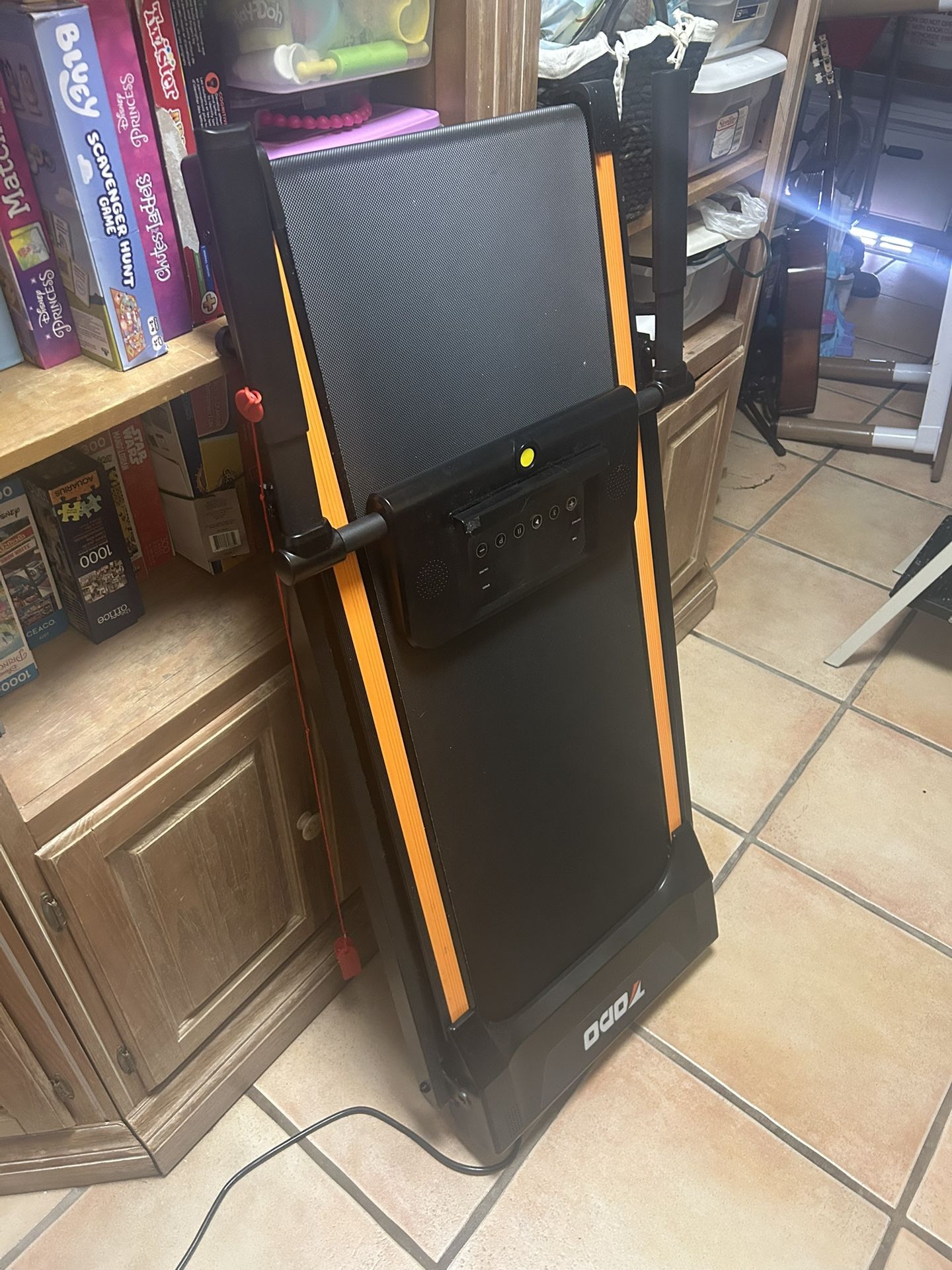 Walking Pad With Handle Bars