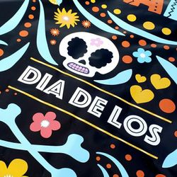 HALLOWEEN DIA DE LOS MUERTOS Party Banner 3ftx5ft