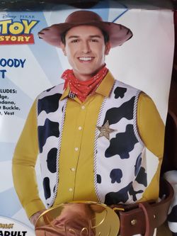 Disney Pixar Toy Story Woody Costume Adult one size