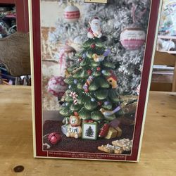 Spode Christmas Tree Cookie Jar