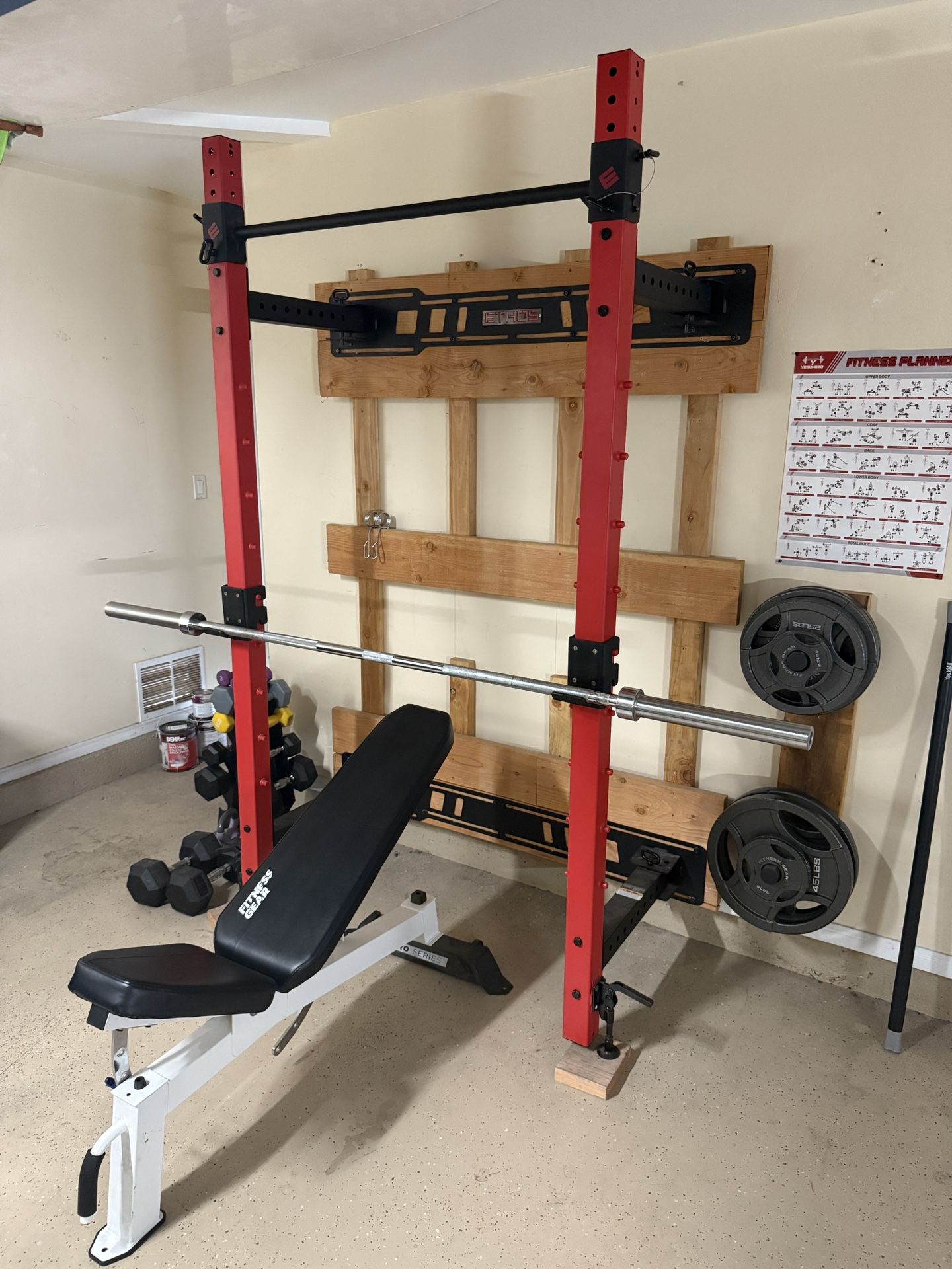 Folding Home Gym