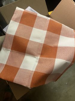 Leaf Bay Plaids Cotton Throw Pillow Covers