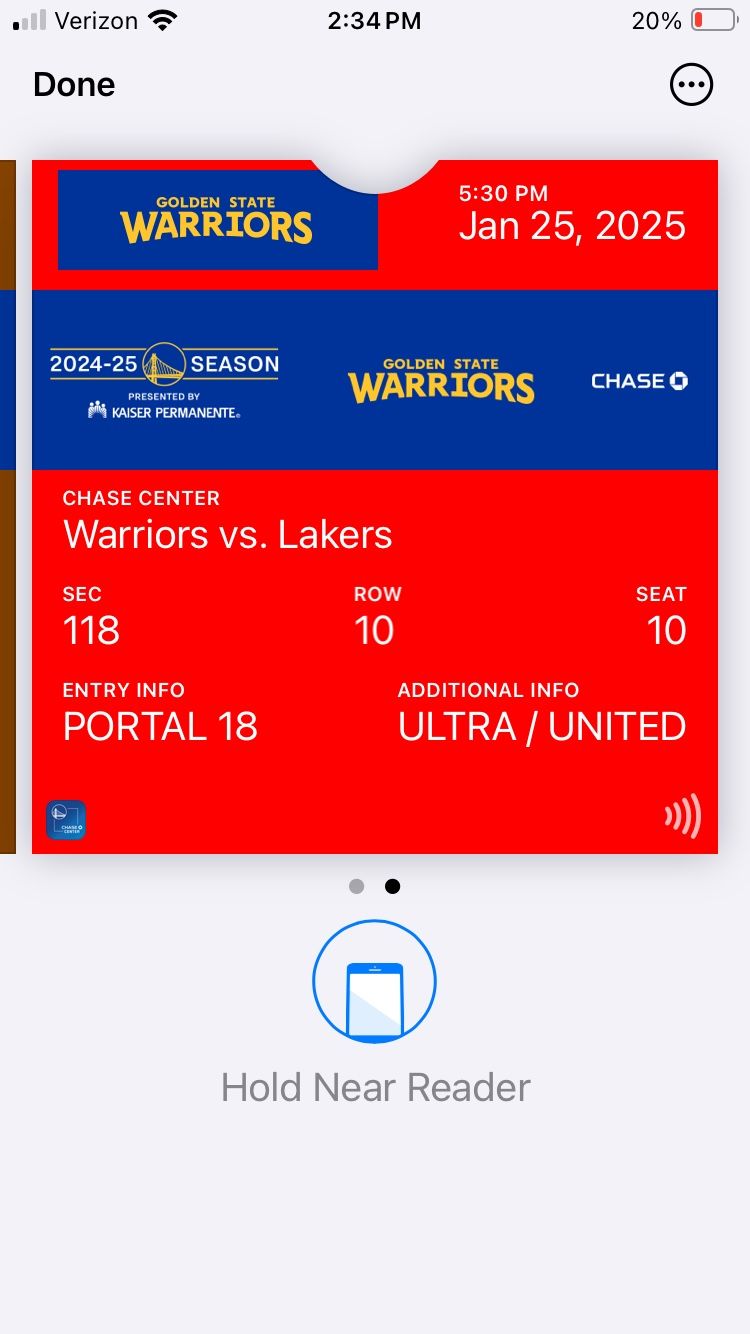 Golden State Warriors vs. Los Angeles Lakers