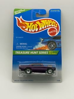 Hot wheels 1996 Treasure Hunt series 57 Chevy Purple