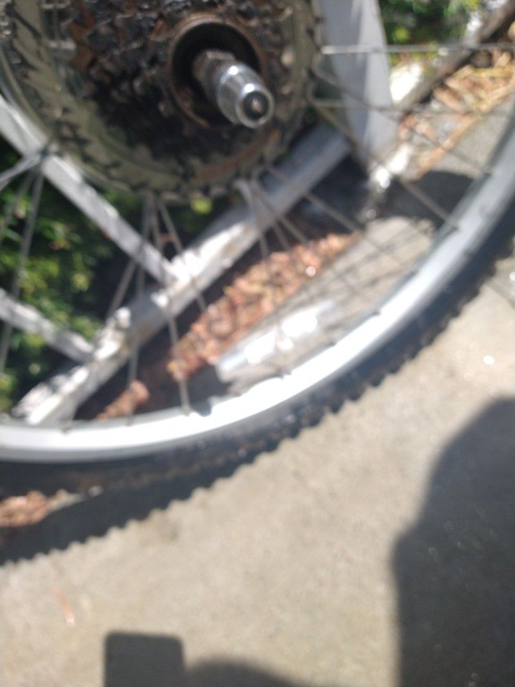 12 Speed Quick Release 26in Bicycle Rim And Tube