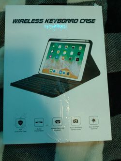 New Wireless iPad Keyboard Case
