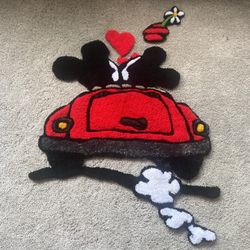 Mickey & Minnie Custom Carpet 
