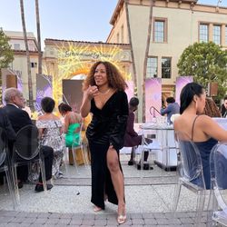 Elegant Black One Sleeve Dress 