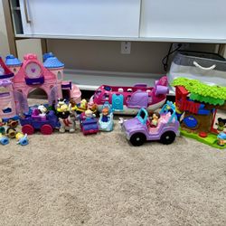Lot Of Little People Toys