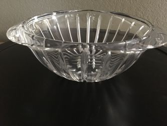 Crystal Serving Bowl