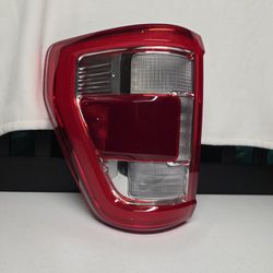 2021 - 2023 Ford F150 Left  Taillight Blind Spot Chrome Oem ML3413B505CV P04201