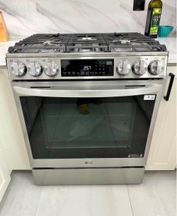 LG Instaview 30-in 5 burner