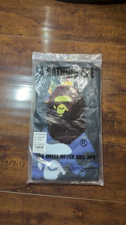 Blue camo bape A bathing ape shirt