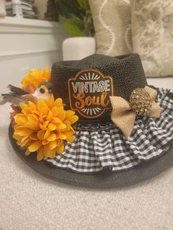 Vintage Soul Whimsical Handmade One of a Kind Hat