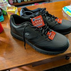 Men's Non-slip Skechers Work Shoe