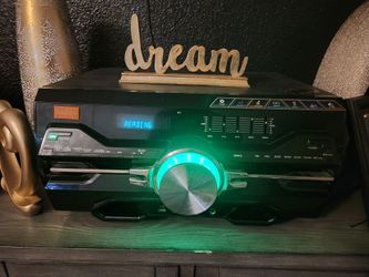 Edison equalizer and 2 tower speakers