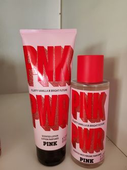 New VS Pink set lotion & mist spray
