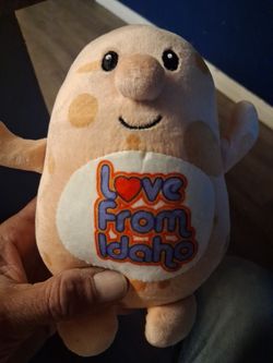 Love From Idaho Potato Plush Stuffed Toy