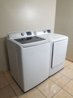 Samsung Washer And Electric Dryer Free Deliver And Install 6 Month warranty