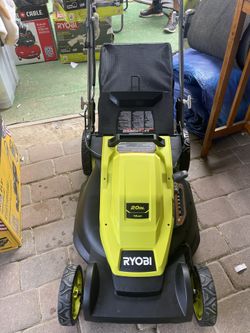 Ryobi 36cm lawn discount mower