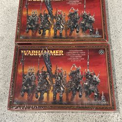 2x Warhammer Fantasy Battle - Age of Sigmar - Chaos Knights -NIB