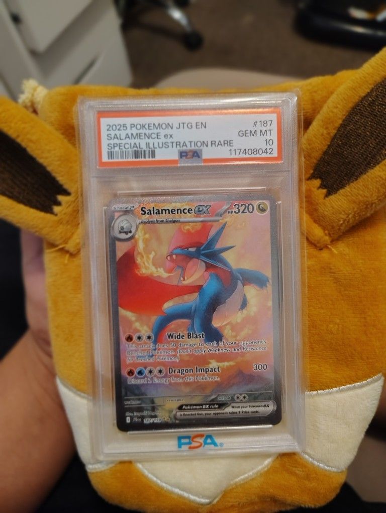 PSA 10 Salamence Ex, PSA 9 Blastoise & Piplup