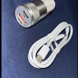 $20 Car iPhone Charger & Cable 