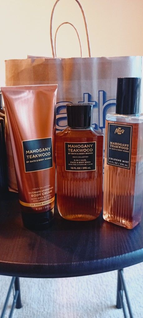 Bath And Body Works Mahogany Teakwood