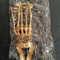 Steampunk Skeleton Hand Jewelry 