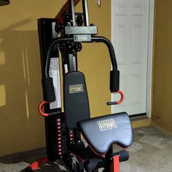 Fitvids LX750 Home Gym System Workout Station with 330 Lbs of Resistance