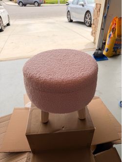 Small foot stool chair