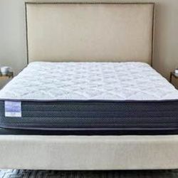 Luxury Hybrid Mattress (Optional Frame+Box)– High Quality”